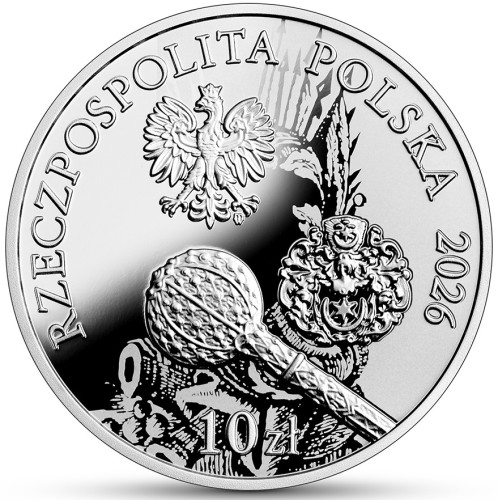 Srebrna moneta kolekcjonerska NBP 10 zł Hetmani Rzeczypospolitej - Jan Tarnowski