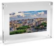Akrylowa ramka na jedną kartę pocztową Leuchtturm