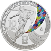 27 g, FIFA World Cup 26™ - Hiszpania, Srebrna moneta