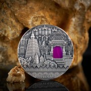 Srebrna moneta 2$ Indie, Seria: Imperial Art prezentacja 2