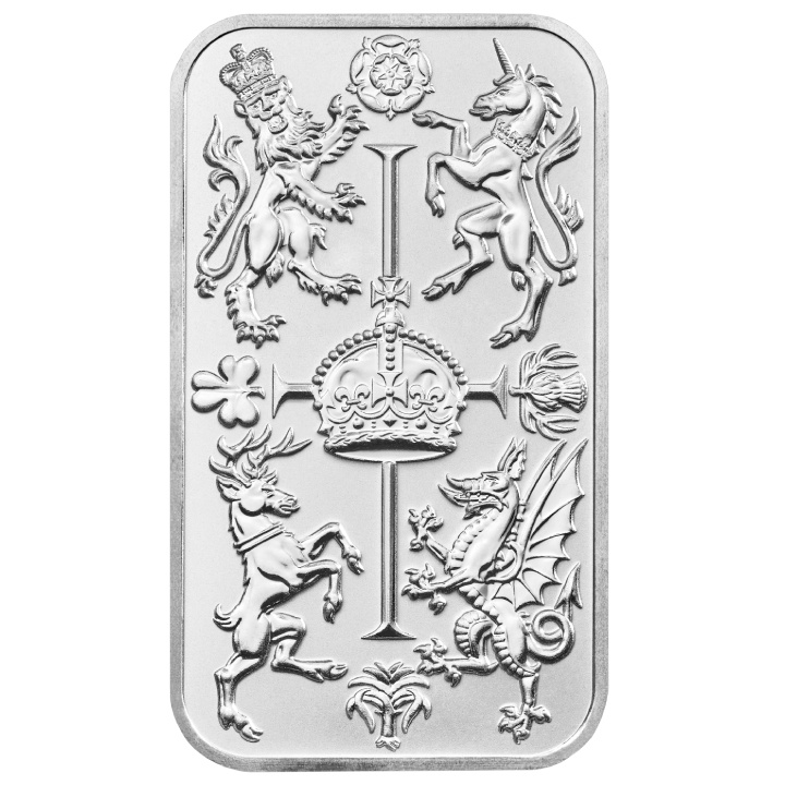 Sztabka srebra 1 oz The Royal Celebration rewers