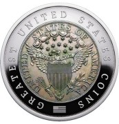 5 $, Draped Bust Dollar, Srebrna moneta