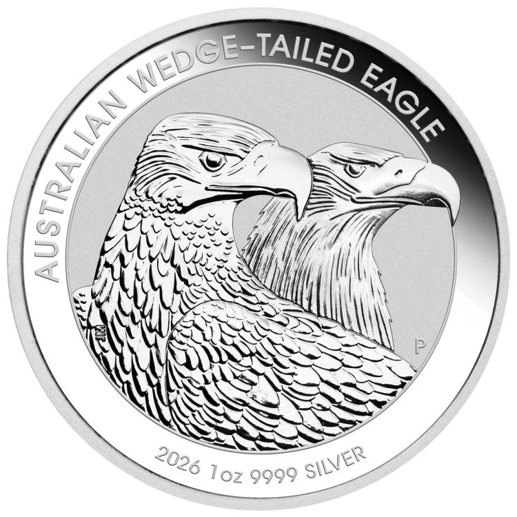 1 uncja, Wedge‑Tailed Eagle, Srebrna moneta