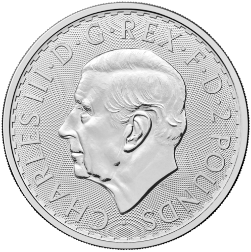 1 uncja, Britannia, Srebrna moneta, 2026