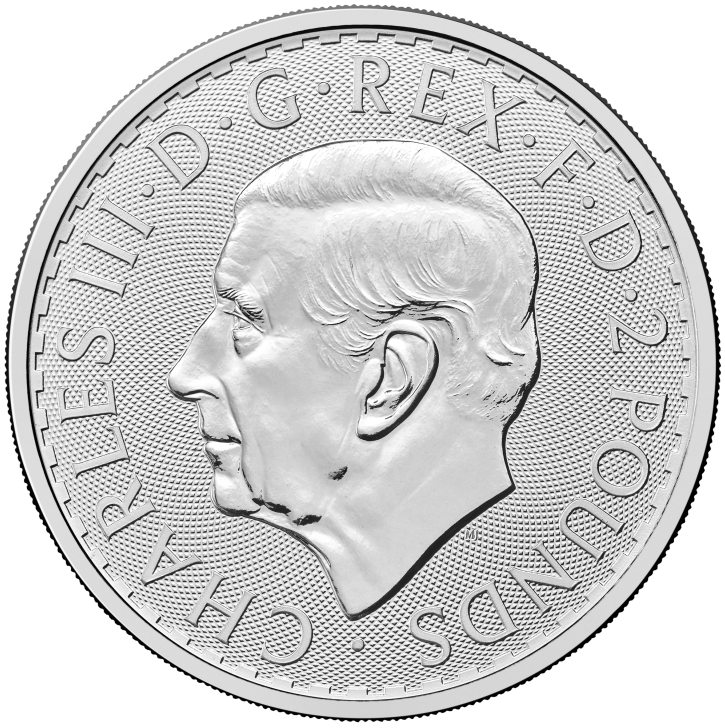 1 uncja, Britannia, Srebrna moneta, 2026