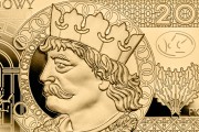 Polskie banknoty obiegowe – Banknot o nominale 20 zł rewers detal