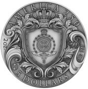 5 $, Ameryka - 250. Rocznica Niepodległości, Srebrna moneta