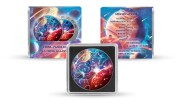 Srebrna moneta 30g Chińska Panda Glowing Galaxy V etui