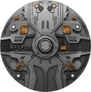 Srebrna moneta 7 oz UFO MP-1766 rewers
