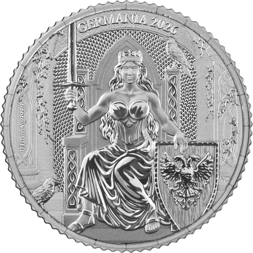 1/10 uncji, Germania 2026, Srebrna moneta