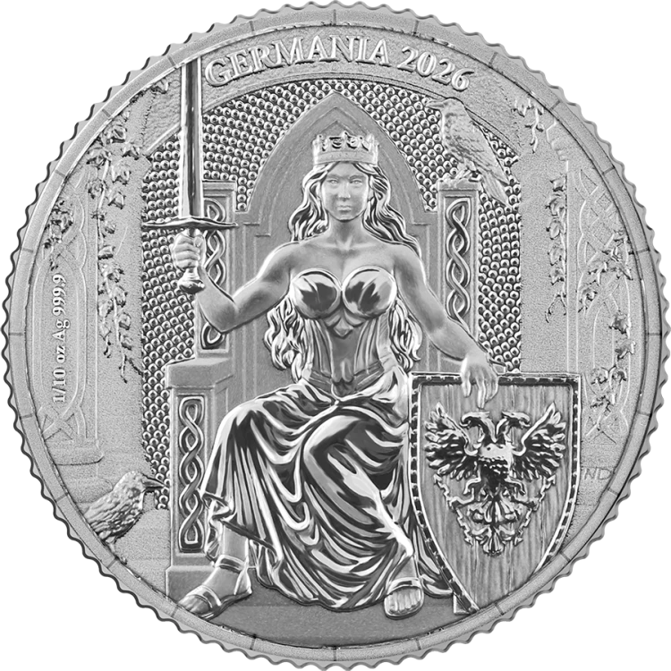 1/10 uncji, Germania 2026, Srebrna moneta