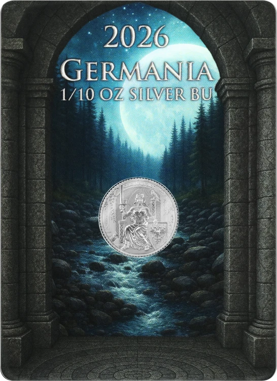 1/10 uncji, Germania 2026, Srebrna moneta