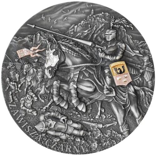 5000 Franków, Zawisza Czarny, srebrna moneta