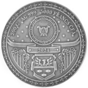 5000 Franków, Zawisza Czarny, srebrna moneta