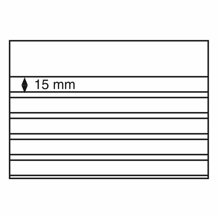 Karta transportowa Leuchtturm 210 x 148 mm 5 pasków