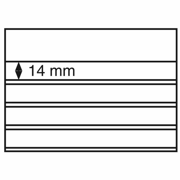 Karta transportowa Leuchtturm 158 x 113 mm 4 paski