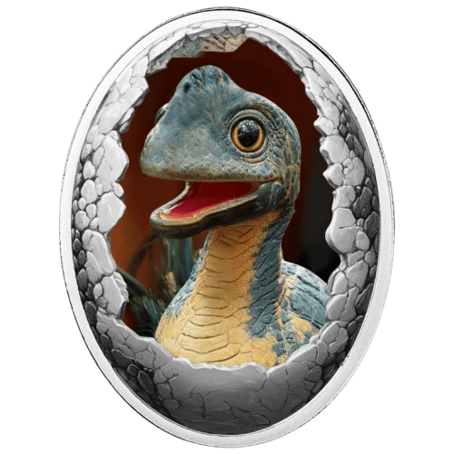 Dino Mania, Zestaw srebrnych monet