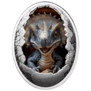 Dino Mania, Zestaw srebrnych monet
