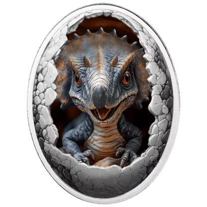 Dino Mania, Zestaw srebrnych monet
