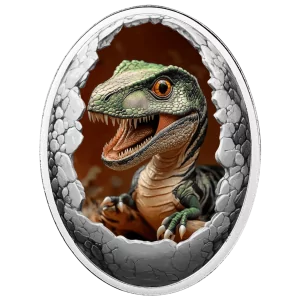Dino Mania, Zestaw srebrnych monet