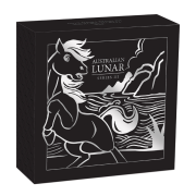 1 uncja, Rok konia, Seria: Lunar III, Srebrna moneta 2026
