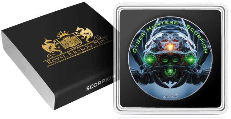 Skorpion, Seria: Cyber łowcy, Srebrna moneta