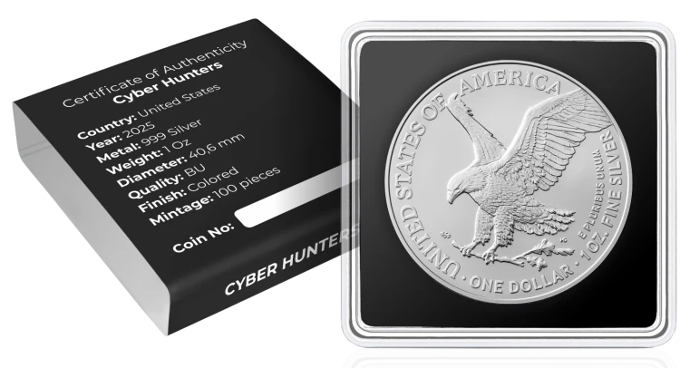 Skorpion, Seria: Cyber łowcy, Srebrna moneta