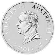 1$, Australijski Emu, Srebrna moneta