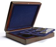 Etui Mozzola Leuchtturm na monety w kapslach Quadrum