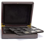 Etui Mozzola Leuchtturm na monety w kapslach Quadrum