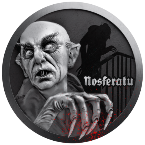 1 $, Nosferatu, Seria: Klasyka Kina Niemego, Srebrna moneta