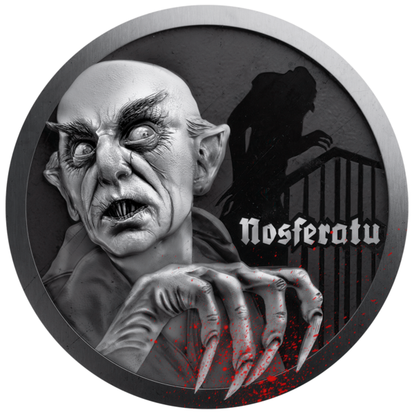 1 $, Nosferatu, Seria: Klasyka Kina Niemego, Srebrna moneta