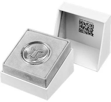 1000 Satoshi, Puma, Zjednoczone państwa kryptowalutowe , Srebrna moneta