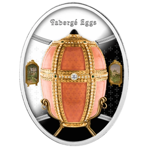 1 $, Jajo Duńskie Pałace, Seria: Jaja Faberge