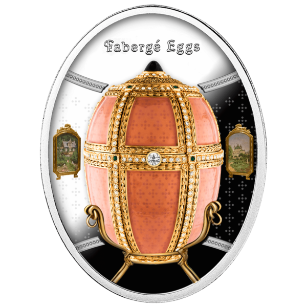 1 $, Jajo Duńskie Pałace, Seria: Jaja Faberge
