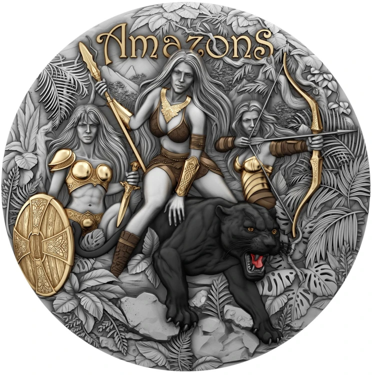 5$, Amazons, Seria: Wieczne siostry, Srebrna moneta