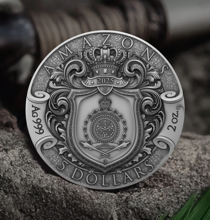 5$, Amazons, Seria: Wieczne siostry, Srebrna moneta