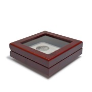 Etui Volterra na monetę w kapslu SLAB szklane wieczko