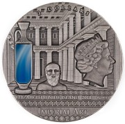 Srebrna moneta 2$ Grecja, Seria: Imperial Art awers