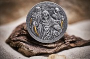 Srebrna moneta 5$ Sykariusze, Seria: Skrytobójcy