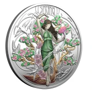 2 $, Wiosna, Srebrna moneta