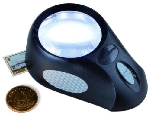 Lupa powiększająca z oświetleniem LED, Leuchtturm