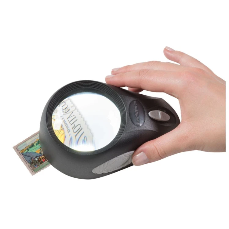 Lupa powiększająca z oświetleniem LED, Leuchtturm
