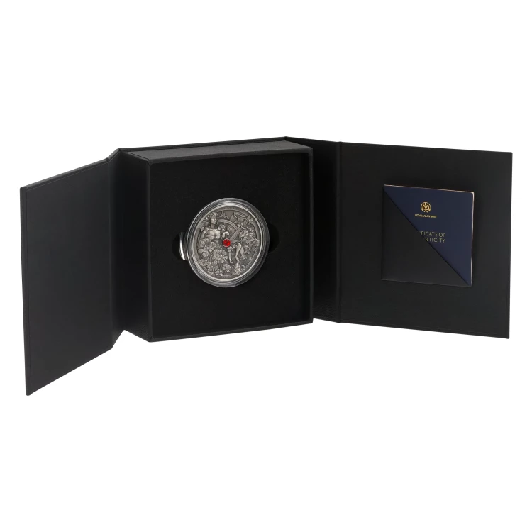 25$, Cztery pory roku, Srebrna moneta