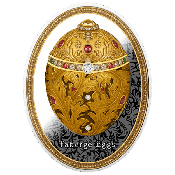 1 $, Jajo Necessaire, Seria: Jaja Faberge