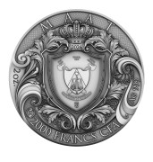 2000 Franków CFA, Maat, Seria: Echa Egiptu Srebrna moneta