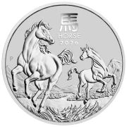 1 uncja, Rok Konia, Srebrna moneta, 2026