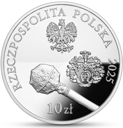 Srebrna moneta NBP 10 zł Hetmani Rzeczypospolitej – Stanisław Żółkiewski awers