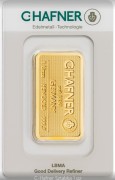 Sztabka złota 1 oz C.Hafner