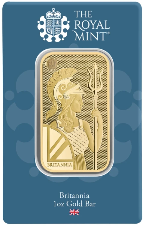 Sztabka złota 1 oz Britannia The Royal Mint